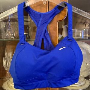 Brooks Women's Blue Sports Bra Size 36C